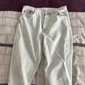 Crybaby jeans size 29 light wash straight leg